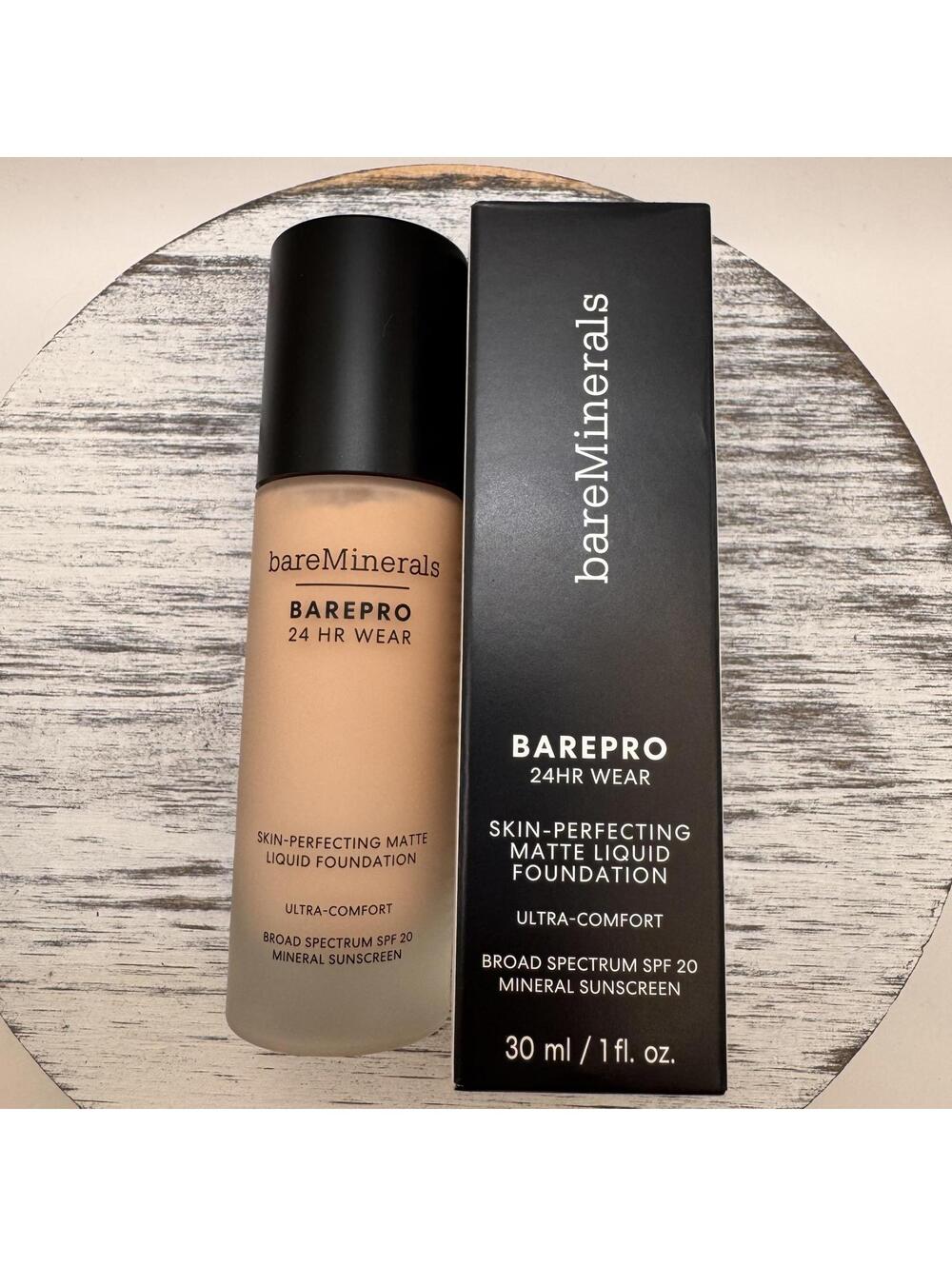 BareMinerals Bare Pro 24 Hour Wear Matte Liquid Foundation FAIR 05 COOL BNIB